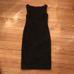 Club Monaco black shift dress